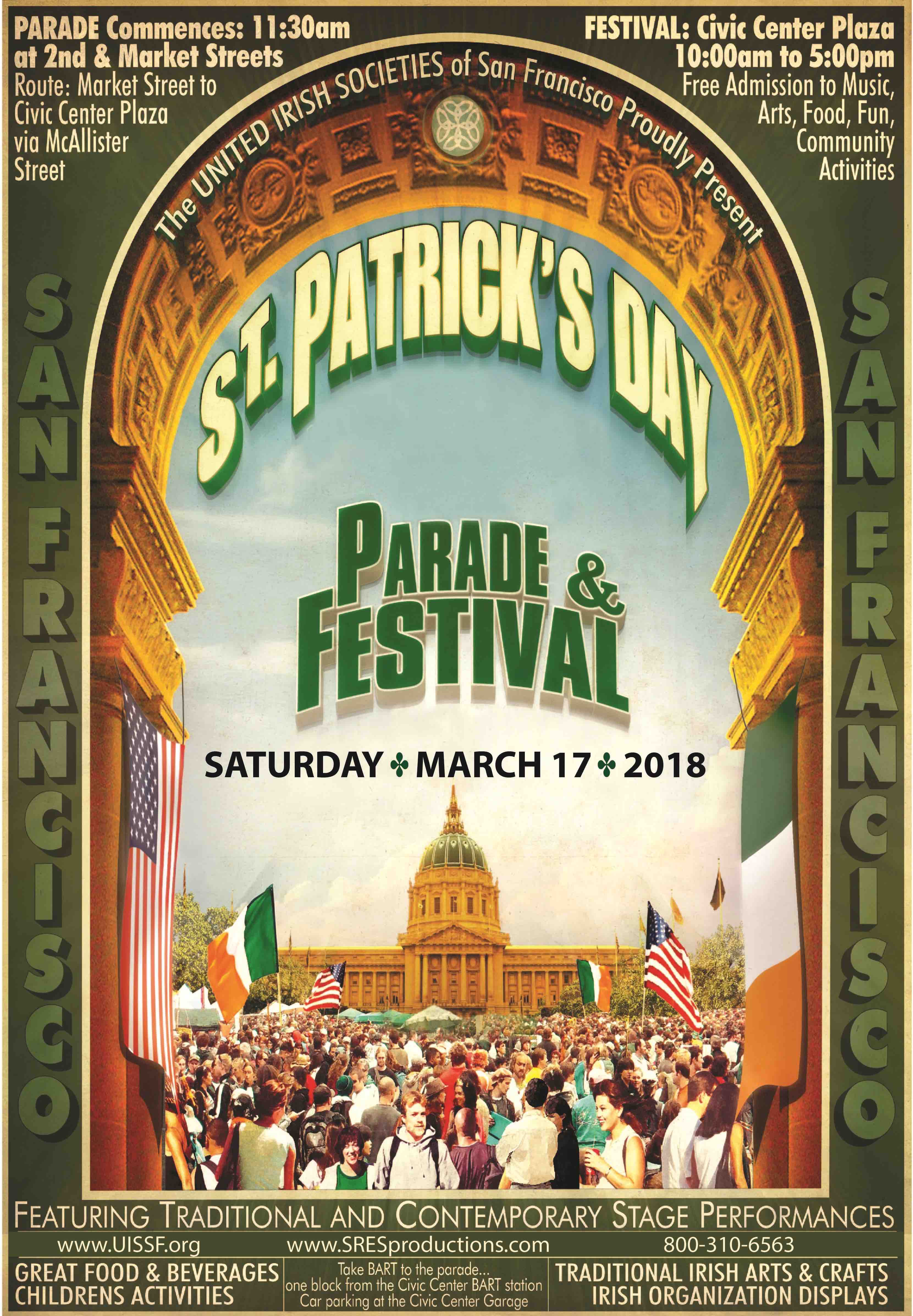 sf st patricks day 2025