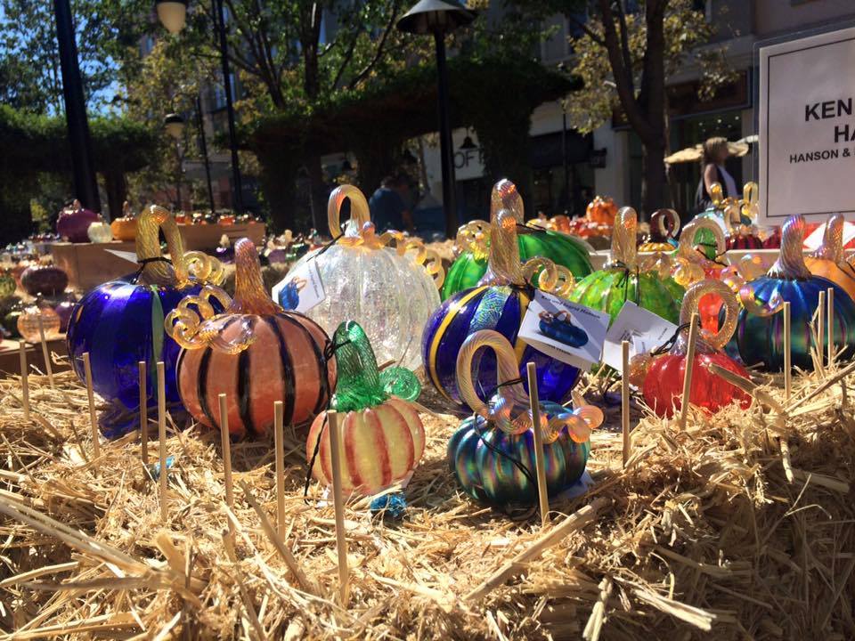 Glass Pumpkin Festival San Jose, CA at Santana Row