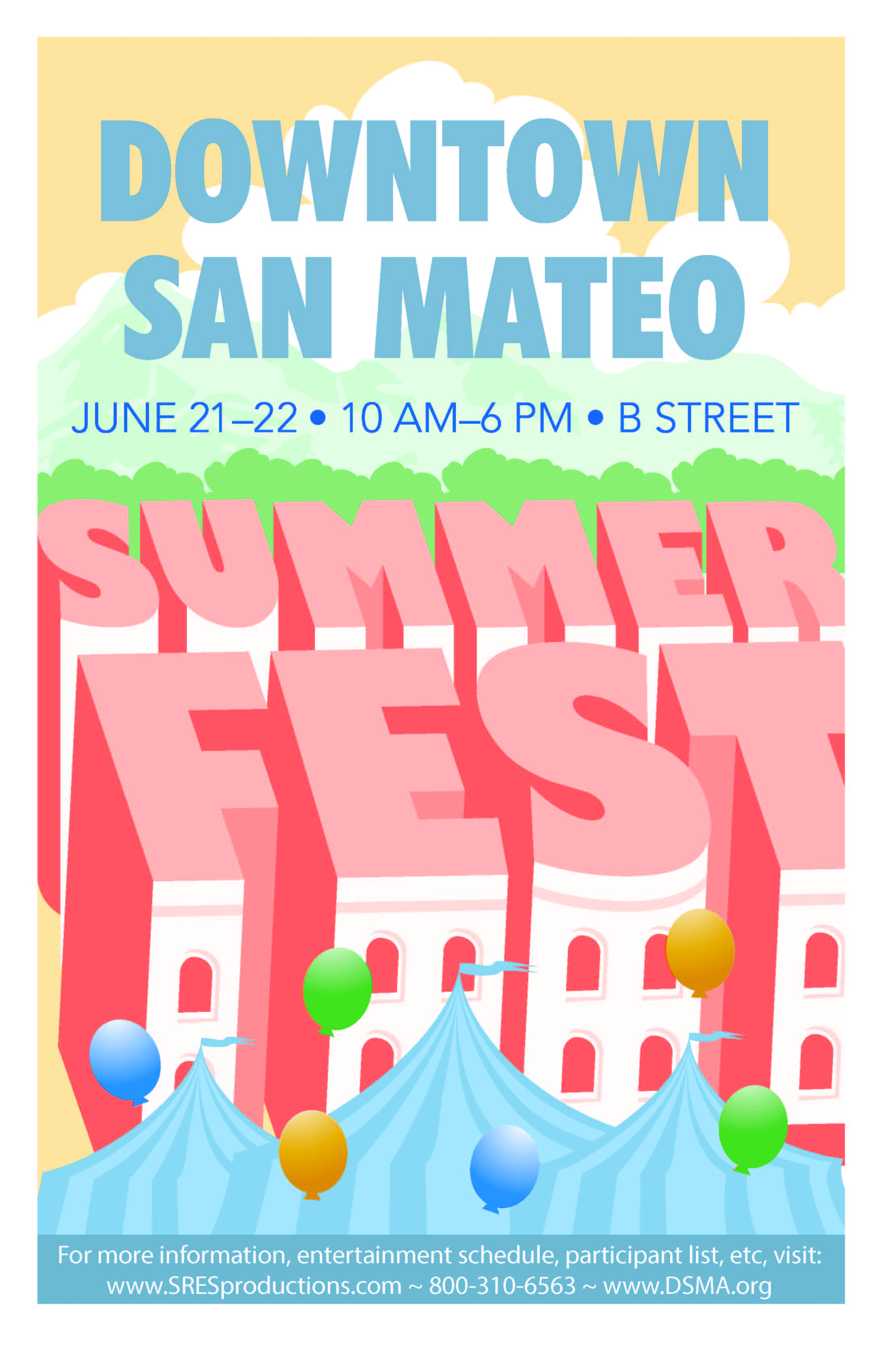 Downtown San Mateo Summerfest San Mateo, CA at Downtown San Mateo