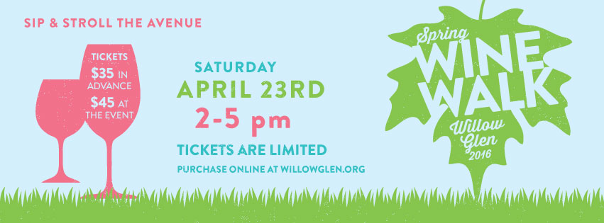 Willow Glen Spring Wine Walk - San Jose, CA at Lincoln Avenue in Willow ...