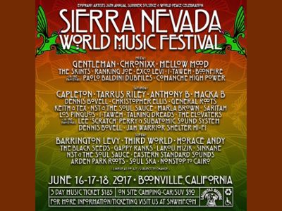 Sierra Nevada World Music Festival - Boonville, CA at Mendocino County ...