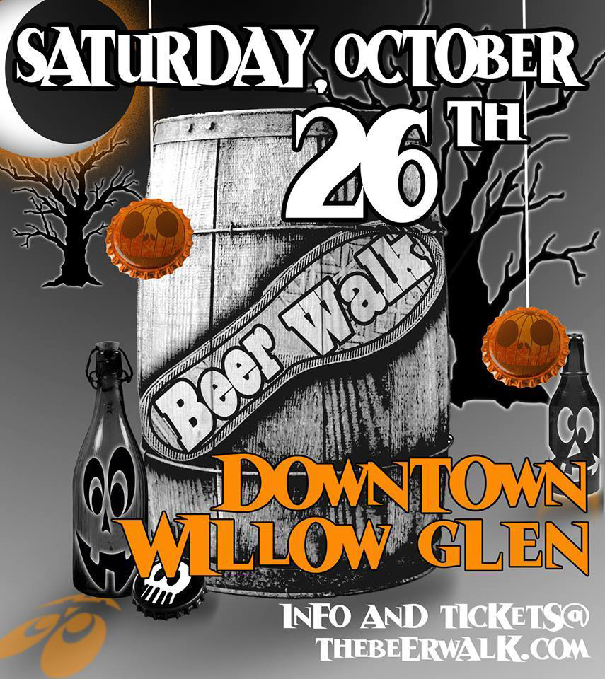 Beer Walk San Jose, CA on Sat Oct 26, 2013 at Downtown Willow Glen