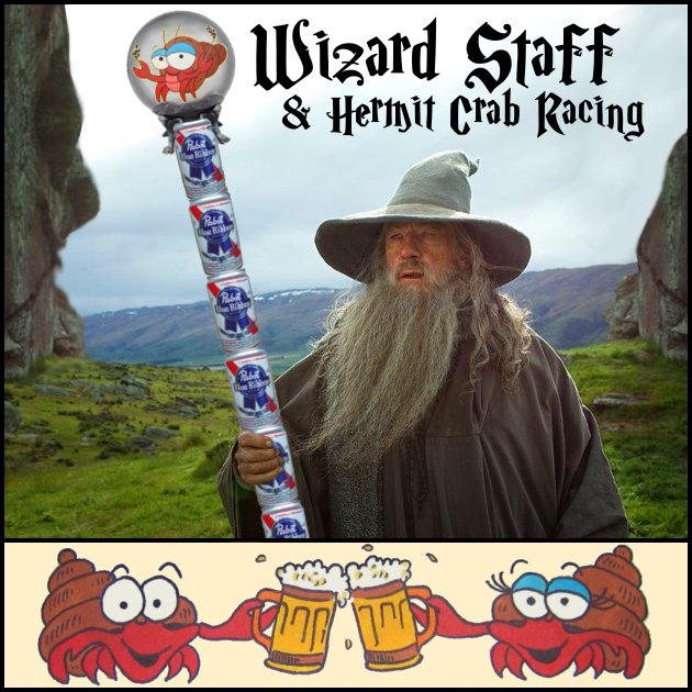 WIZARD STAFF & HERMIT CRAB RACING! - San Francisco, CA - on Mon Jul 21 ...