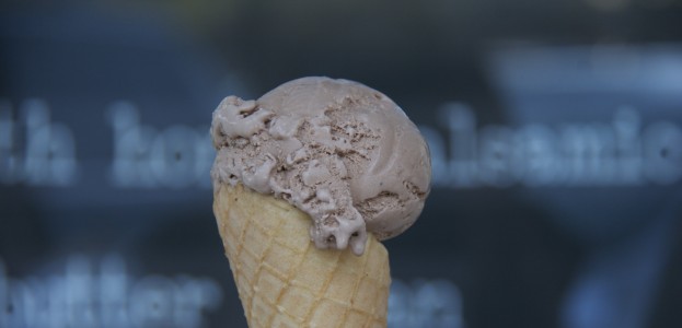 Lining Up for Ice Cream at Palo Alto’s Tin Pot Creamery