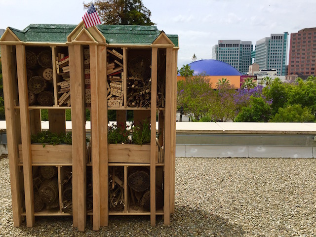 SJ Fairmont Creates Mini-Hotel for Bees